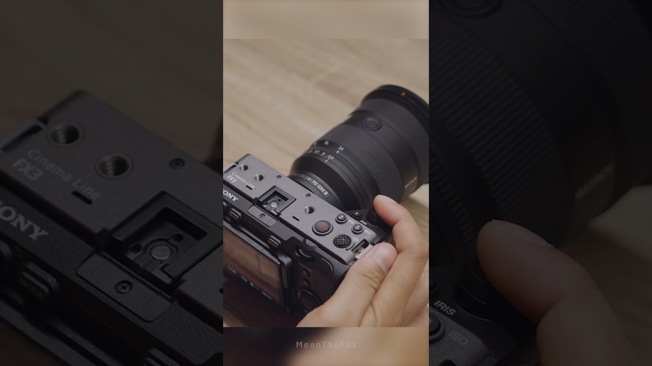 Sony FX3 with 24-70mm F2.8 GM II set up