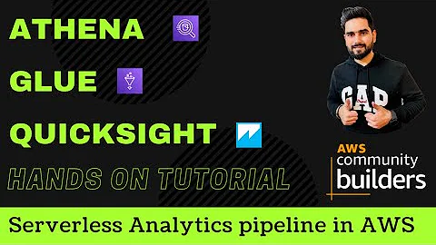AWS Athena Glue and QuickSight Tutorial | Athena and QuickSight Integration | Serverless Analytics
