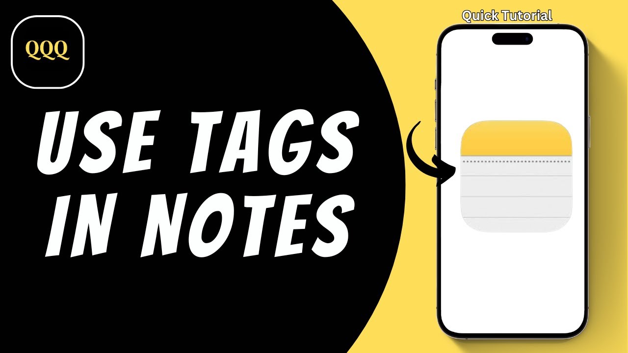 How To Use Tags In iPhone Notes ? - YouTube