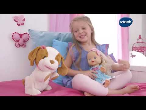Amelia y su perrita Little Love VTECH www.puppentoys.com