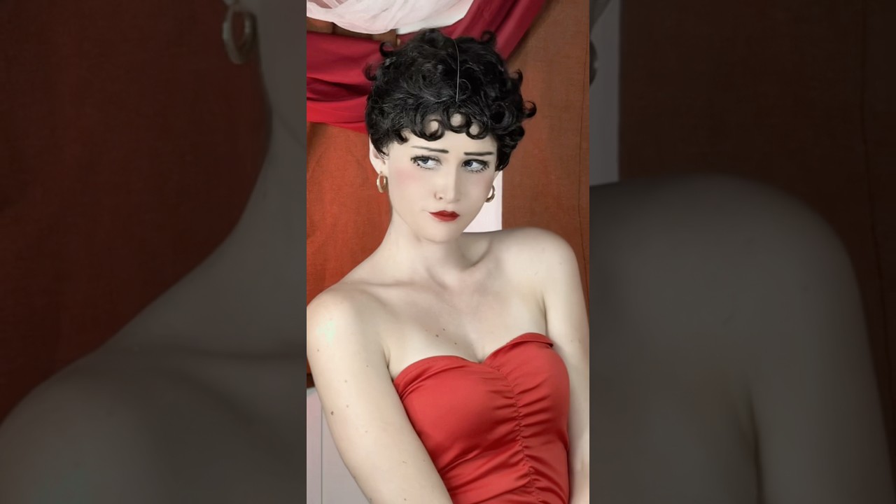 Betty Boop à ma façon 🕺 #cosplay #bettyboop