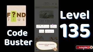 Code Busters Level 135 Walkthrough 🧩 | All Puzzle Solutions| Solutionguruji