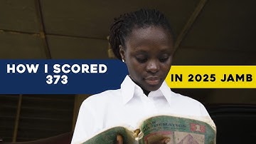 How I Prepared and Scored 373 in JAMB 2025 | My Study App, Reading Tips & Exam Strategy