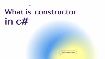 C#  Constructors