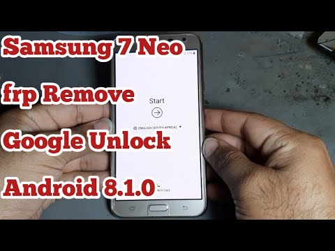 Samsung J7 Neo 8.1.0 Orea Frp Bypass Talkback Not Working Talkback 8.1.0 Solution