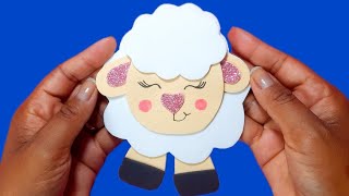 Como fazer OVELHA DE EVA | Ideias com EVA | Lembrancinha de EVA ❤️ Hellen Chagas