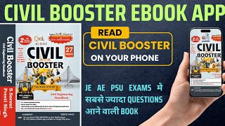CIVIL BOOSTER HANDBOOK NEW APP READ HANDBOOK ON YOUR PHONE, MUST HAVE BOOK FOR  JE AE PSU EXAMS screenshot 4