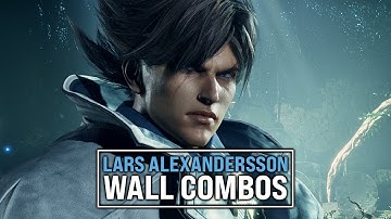 LARS ALEXANDERSSON ALL Possible Wall Combos | TEKKEN 8 Season 1