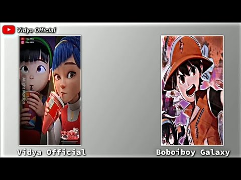 Collab With @Boboiboy Galaxy ✨❤️ DJ Tenang Aja Rak Remixer ❤️✨ - Vidya official