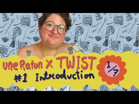 1 sur 7 Introduction Kit de Broderie Une Raton X Twist