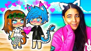 THE OCEANS BRIDE 🧜‍♀️🌊 Gacha Life Mini Movie Love Story Reaction screenshot 3