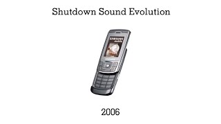 Samsung Shutdown Sound Evolution