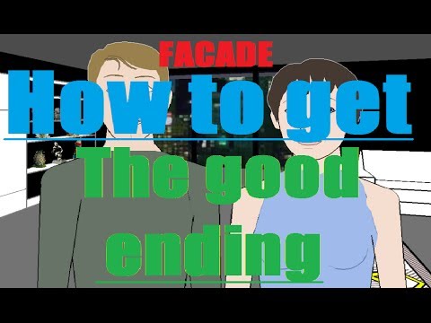 How To Get The Good Ending In Facade Youtube 