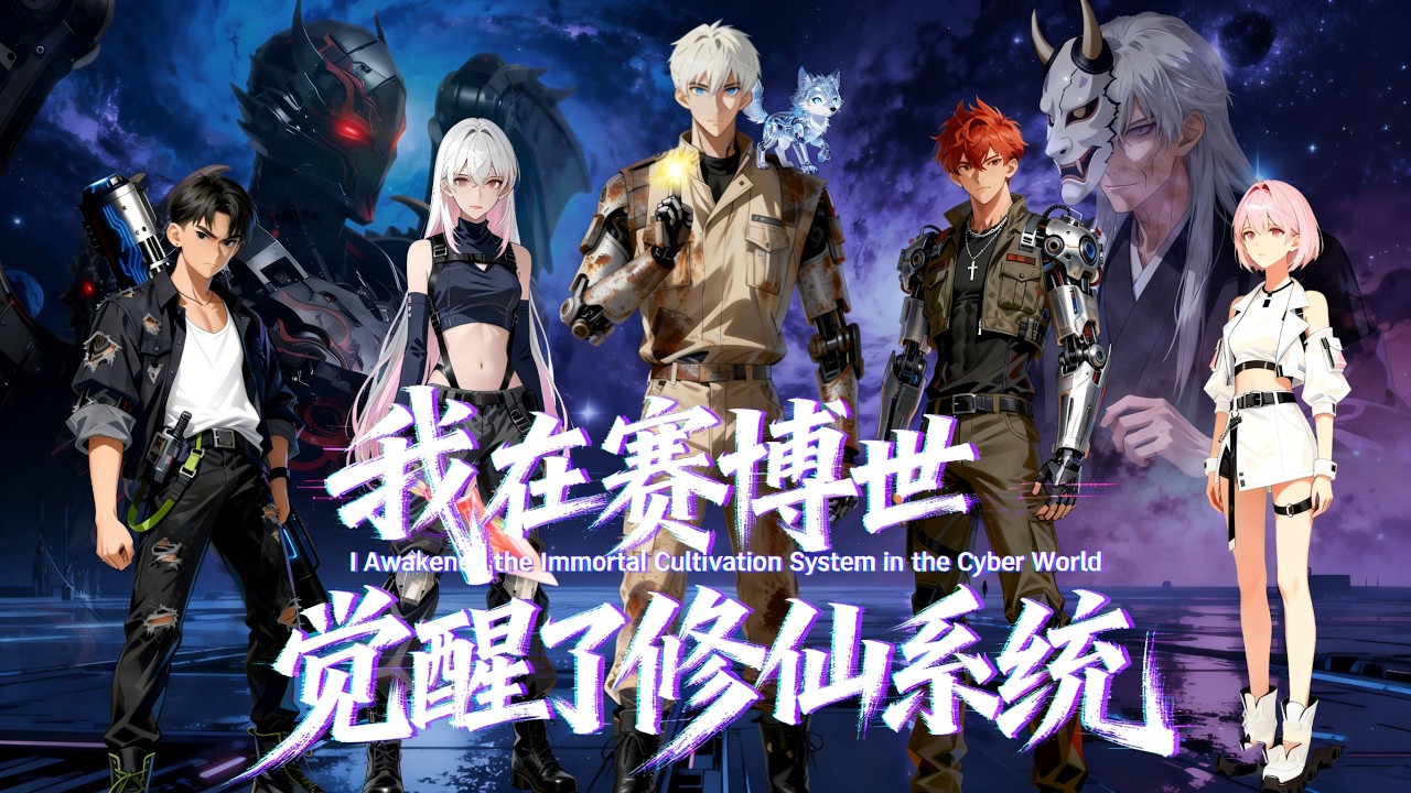 《我在賽博世界覺醒了修仙系統》🔥【賽博朋克×修仙狂潮！廢柴網管意外覺醒修仙系統，在霓虹亂世裡闖出修仙之路！】🔥