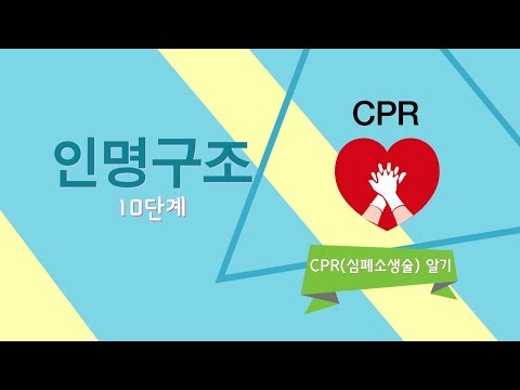 인명구조 10단계 - CPR(심폐소생술) 알기