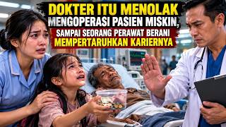 Dokter Itu Menolak Mengoperasi Pasien Miskin, Sampai Seorang Perawat Berani Mempertaruhkan Kariernya