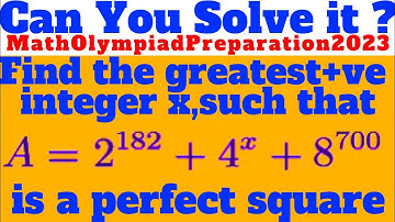 Incredible Math Olympiad Exponential Expression|Junior Math Olympiad