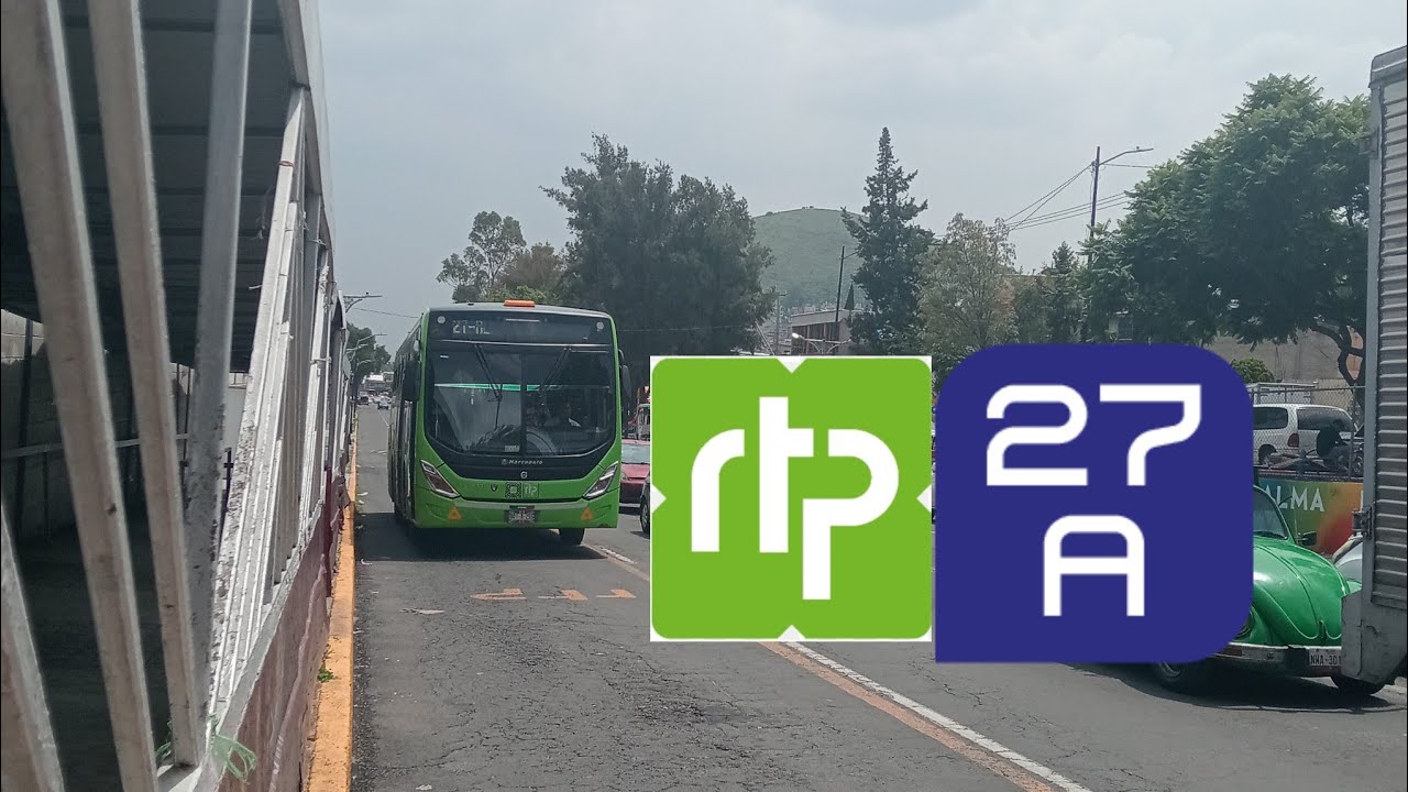 Ida rtp ruta 27A metro hidalgo/alameda central al reclusorio Norte módulo 6 