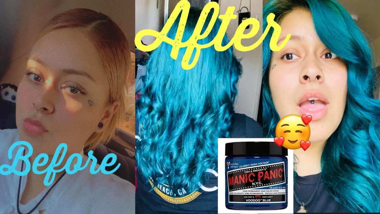 8. Voodoo Blue on Yellow Hair: Pros and Cons - wide 4