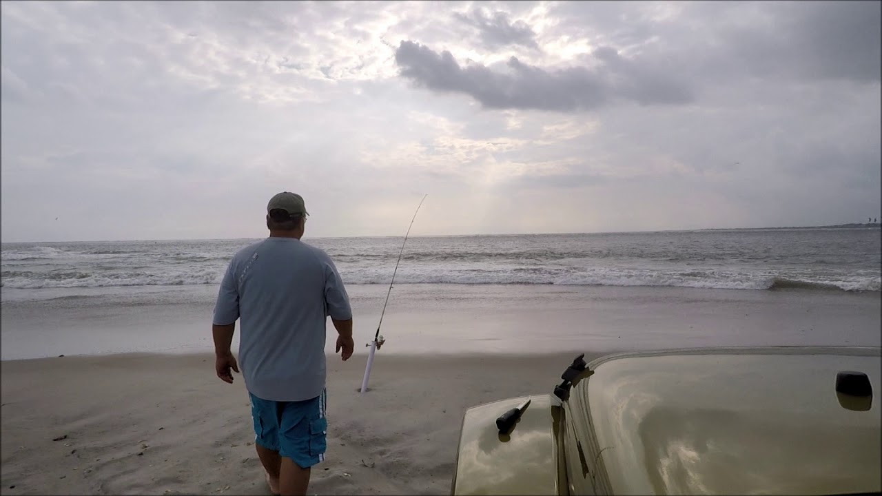 Emerald Isle, NC Surf fishing trip YouTube