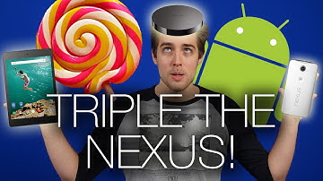 Google Nexus 6, 9, + Player revealed, Android 5.0 Lollipop, iPad Air 2 + Mini 3 leaked,