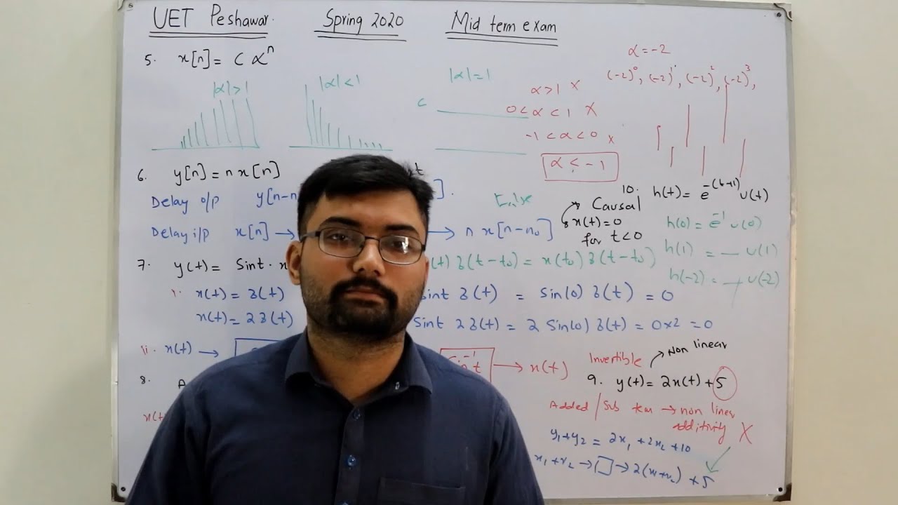 University of Engineering and Technology Peshawar Mid Term paper solved ...