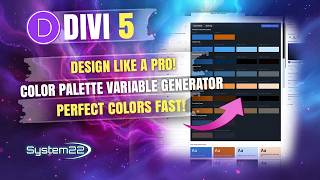 Divi 5's NEW Color Palette Generator Changes Everything 🤯