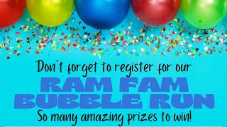 RAM FAM BUBBLE RUN 2023 promo video