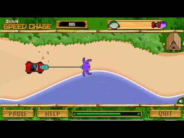 Lilo & Stitch: Stitch Speed Chase Gameplay 