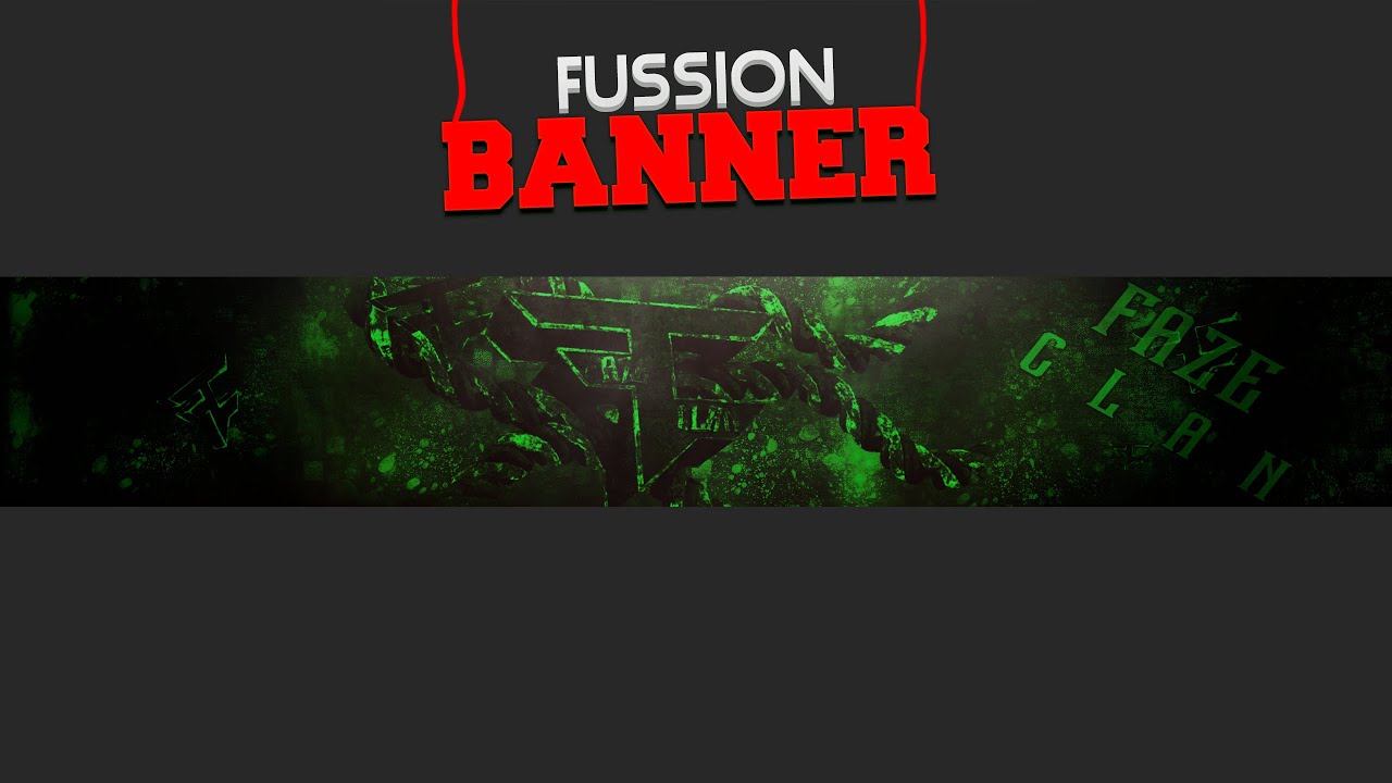 FaZe Clan Banner Speedart By FussioNDesgnis - YouTube