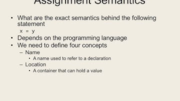 CSE 340 F16: 10-3-16 "Semantics Pt. 5"