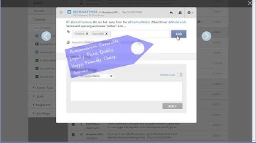 Managing Social Message Internally with the Oracle Social Engage Tool