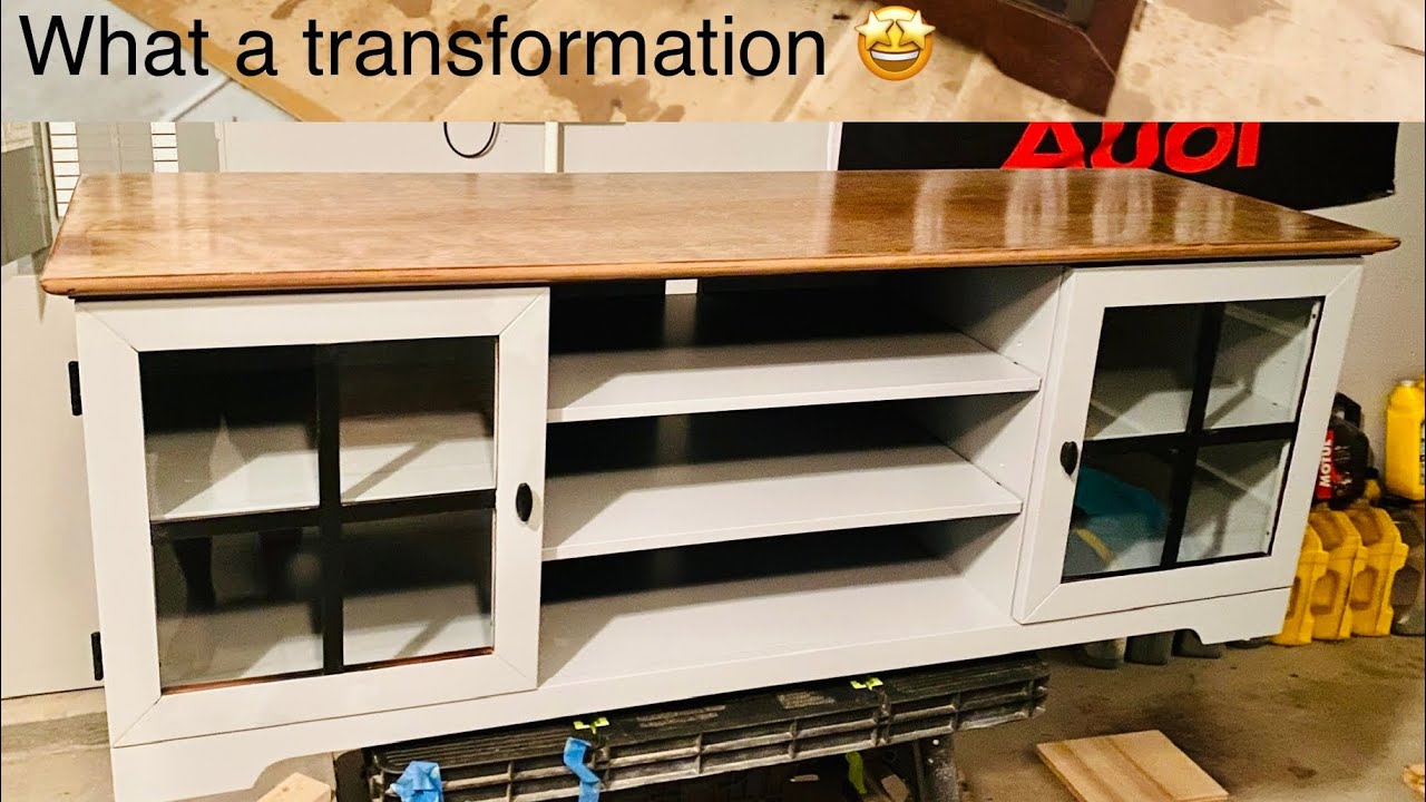 Tv Stand refinishing YouTube