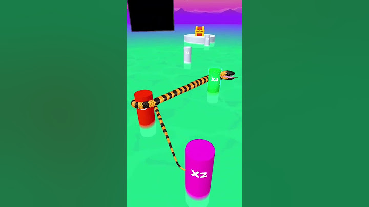 Snake run race gameplay #snake run race 3d gameplay