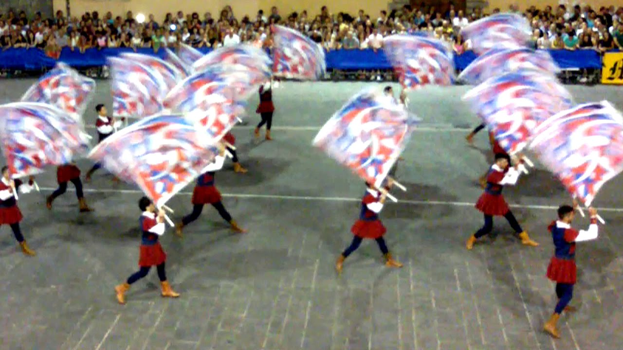 Sestiere Porta Romana Grande Squadra e Musici Palio Sbandieratori Quintana 2015 Domenica 5 Luglio