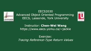 [HD] EECS2030 - Exercise - Tracing Reference Typed Return Values Wealth
