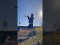 河川敷で吹きました🎺最後カラスが飛んでいった。#haikyuu #ハイキュー #劇場版ハイキューゴミ捨て場の決戦 #spyair #オレンジ #trumpet