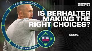 He NEEDS to send a message Did Berhalter choose the right XI vs. Trinidad and Tobago | ESPN FC