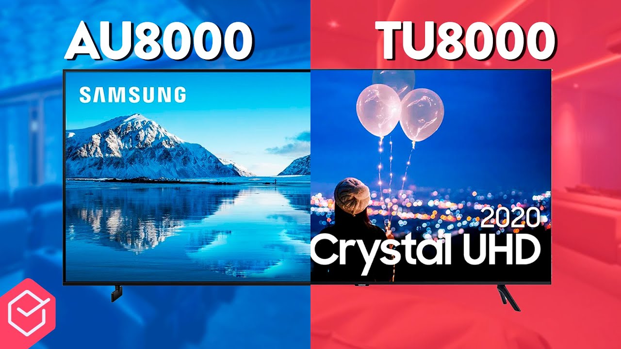 Crystal AU8000 (2021) vs TU8000 (2020) // Vale a pena A NOVA TV 4K SAMSUNG??