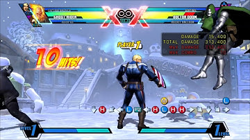 [UMvC3] Ghost Rider / Hsien-Ko / Captain America combos