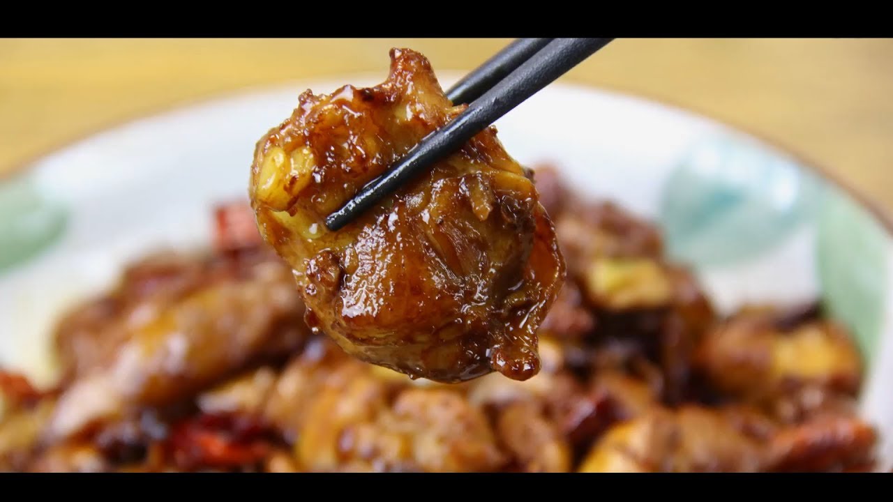 【Chinese food】— Chinese restaurant sesame oil ginger chicken, delicious