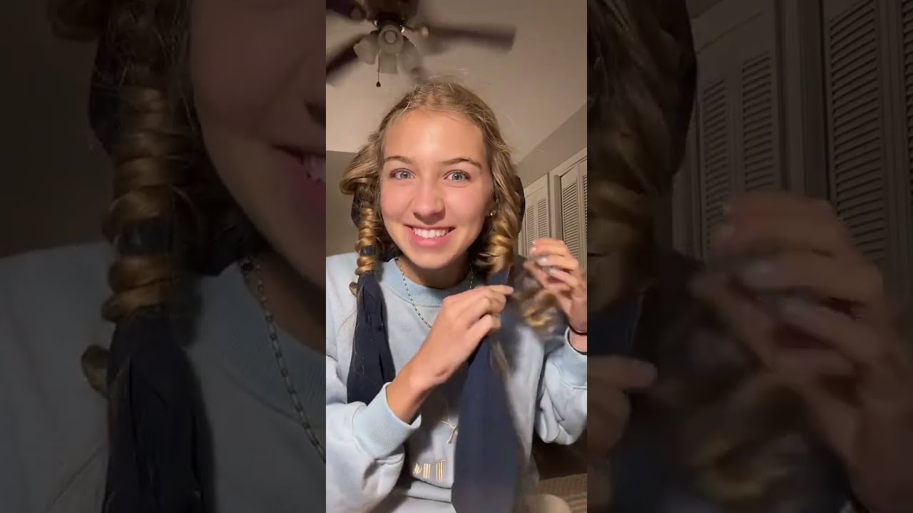 HEATLESS CURLS REVEAL Shortsvideo