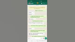 CHAT SAMA ISTRI ORANG ! TERNYATA....