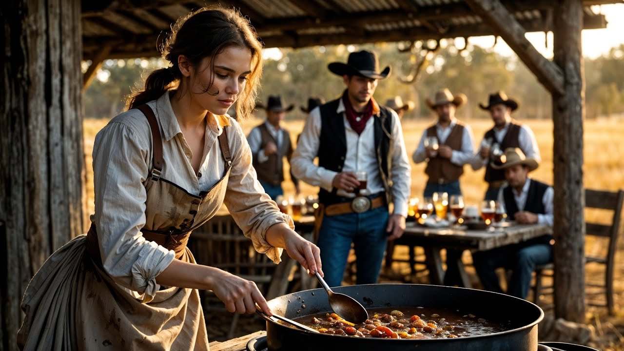 Je parle peu, monsieur… mais je sais cuisiner — Le rancher l’a regardée et a dit : Engagée
