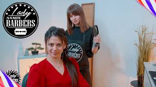 ASMR Massage by Barber Lady Dana Compilation