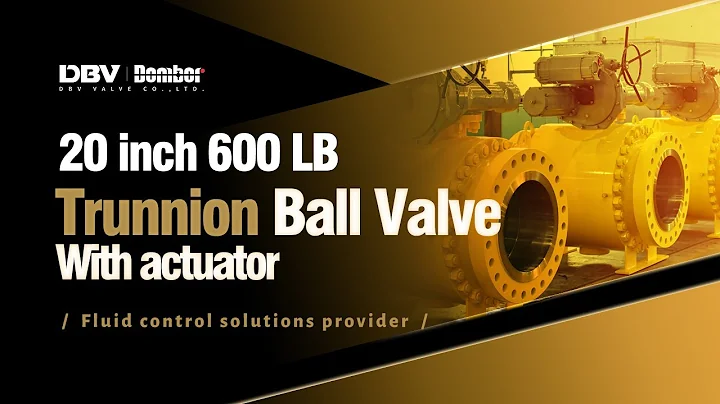 High-Performance 20" 600lb Trunnion Ball Valves with Electric Actuator #valve  #ballvalve #factory