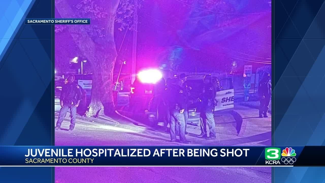Child shot on Pine Garden Lane in Sacramento, deputies say - YouTube