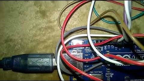 Temperature on 4 digit 7 segment display