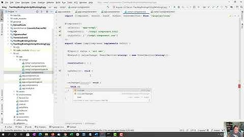 Set Up Your Custom Angular Component for 2 Way Binding (Property Binding in TypeScript Part 2)