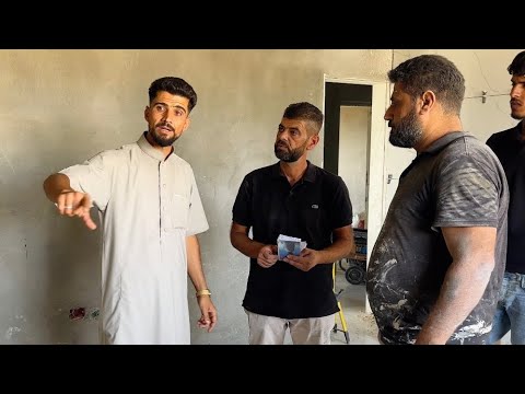 أخذنا مقاسات المطبخ وصار العد التنازلي لنتيجة الكرانيت